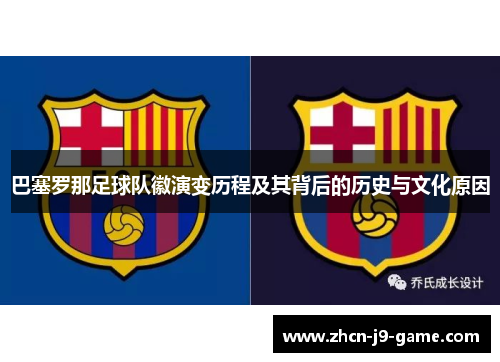 巴塞罗那足球队徽演变历程及其背后的历史与文化原因