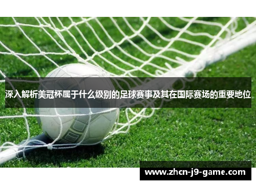 深入解析美冠杯属于什么级别的足球赛事及其在国际赛场的重要地位 深入解析美冠杯属于什么级别的足球赛事及其在国际赛场的重要地位